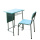 School furniture student desk chair table with deskfront